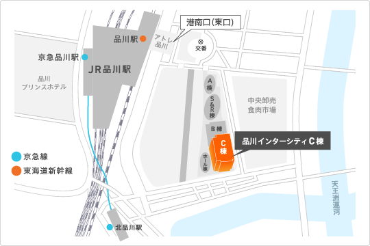 アクセスマップ